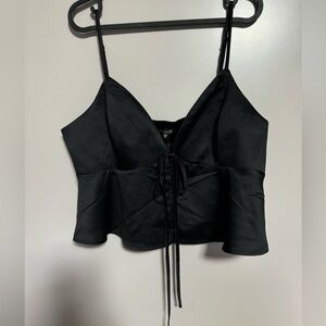 Dynamite Tie-Front Top